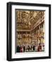 Dance Hall in Courtyard of Palazzo Della Sapienza in Pisa-null-Framed Giclee Print