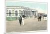 Dance House and Boardwalk, Long Beach, New York-null-Mounted Art Print