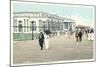 Dance House and Boardwalk, Long Beach, New York-null-Mounted Art Print