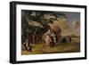 Dance in a Camp, 1765-Jakob Michel-Framed Giclee Print