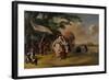 Dance in a Camp, 1765-Jakob Michel-Framed Giclee Print