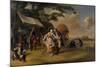 Dance in a Camp, 1765-Jakob Michel-Mounted Giclee Print