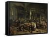 Dance in a Large Tavern, 1676-Jan Steen-Framed Stretched Canvas