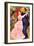 Dance In Bougival (Detail)-Pierre-Auguste Renoir-Framed Art Print