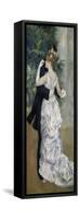 Dance in the City-Pierre-Auguste Renoir-Framed Stretched Canvas