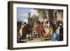 Dance in the Country-Giovanni Tiepolo-Framed Art Print