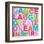 Dance Laugh-Taylor Greene-Framed Art Print