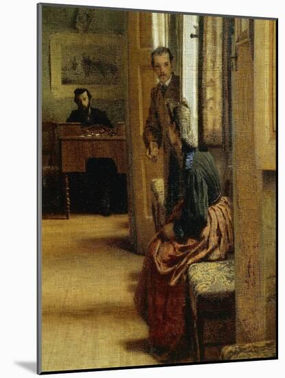 Dance Lesson, 1865-Filippo Carcano-Mounted Giclee Print