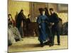 Dance Lesson, 1865-Filippo Carcano-Mounted Giclee Print