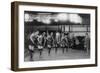 Dance Lessons for the Palace Club Basketball Team-null-Framed Premium Giclee Print