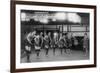 Dance Lessons for the Palace Club Basketball Team-null-Framed Art Print