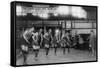 Dance Lessons for the Palace Club Basketball Team-null-Framed Stretched Canvas