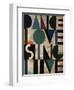 Dance Love Sing Live-Sydney Edmunds-Framed Giclee Print