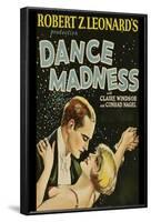 Dance Madness-null-Framed Art Print