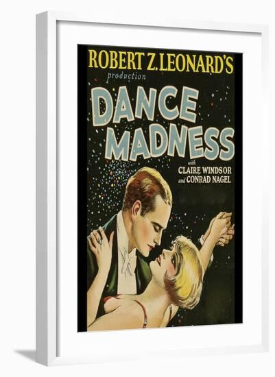 Dance Madness-null-Framed Art Print