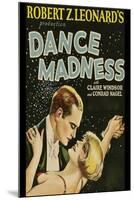 Dance Madness-null-Mounted Art Print