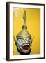 Dance-mask of Hanuman, Monkey-god hero of the Ramayana, Cambodia, 20th Century-Unknown-Framed Giclee Print