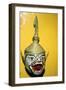 Dance-mask of Hanuman, Monkey-god hero of the Ramayana, Cambodia, 20th Century-Unknown-Framed Giclee Print