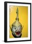 Dance-mask of Hanuman, Monkey-god hero of the Ramayana, Cambodia, 20th Century-Unknown-Framed Giclee Print