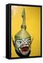 Dance-mask of Hanuman, Monkey-god hero of the Ramayana, Cambodia, 20th Century-Unknown-Framed Stretched Canvas