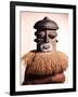 Dance Masks Used by the Bushonogo Tribe in the Belgian Congo-Eliot Elisofon-Framed Photographic Print