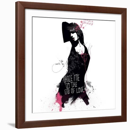 Dance me to the end of love-Manuel Rebollo-Framed Art Print