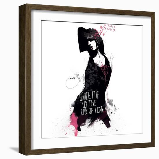 Dance me to the end of love-Manuel Rebollo-Framed Art Print