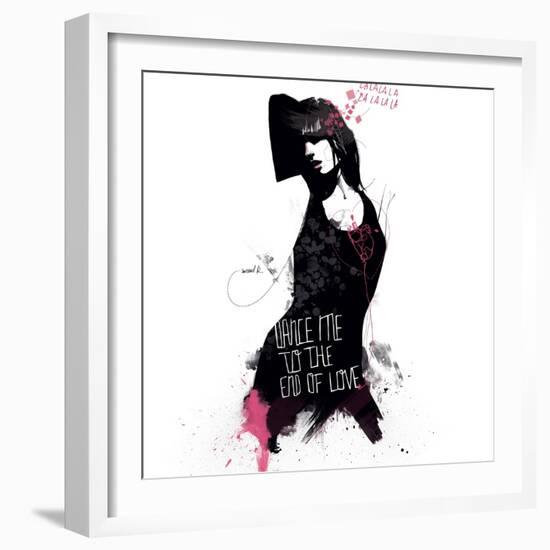 Dance me to the end of love-Manuel Rebollo-Framed Art Print