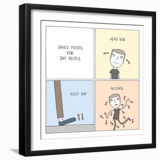 Dance Moves-Reza Farazmand-Framed Art Print