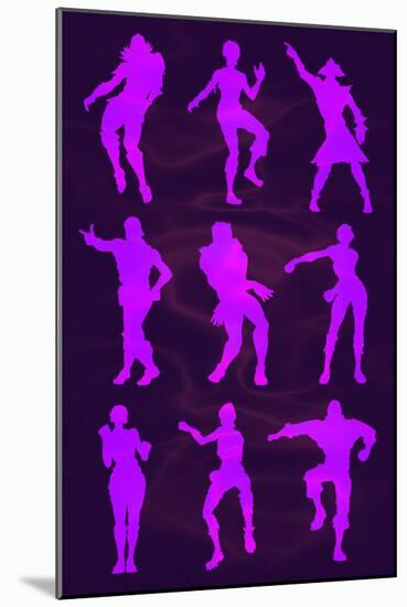 Dance Moves-null-Mounted Poster