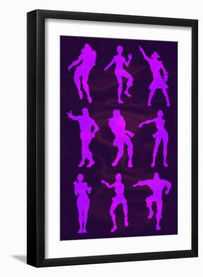 Dance Moves-null-Framed Premium Giclee Print