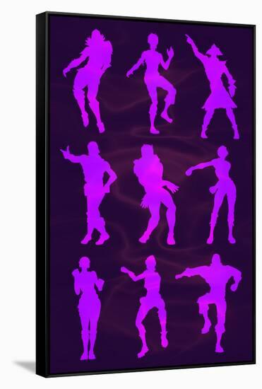 Dance Moves-null-Framed Stretched Canvas