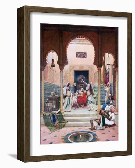 Dance of Almee, C1873-1937-Paul Louis Bouchard-Framed Giclee Print