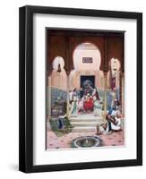 Dance of Almee, C1873-1937-Paul Louis Bouchard-Framed Giclee Print