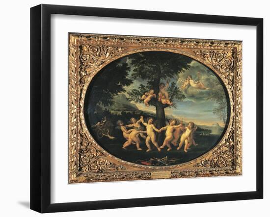 Dance of Cupids, 1620-1630-Francesco Albani-Framed Giclee Print