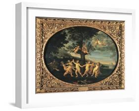 Dance of Cupids, 1620-1630-Francesco Albani-Framed Giclee Print