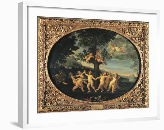 Dance of Cupids, 1620-1630-Francesco Albani-Framed Giclee Print