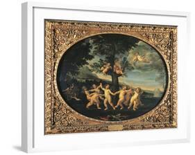 Dance of Cupids, 1620-1630-Francesco Albani-Framed Giclee Print