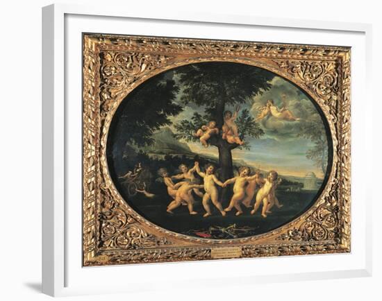 Dance of Cupids, 1620-1630-Francesco Albani-Framed Giclee Print