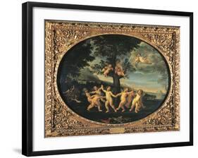 Dance of Cupids, 1620-1630-Francesco Albani-Framed Giclee Print