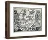 Dance of Death (1493)-Michael Wolgemut-Framed Art Print