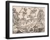 Dance of Death (From the Schedel's Chronicle of the Worl)-Michael Wolgemut-Framed Giclee Print