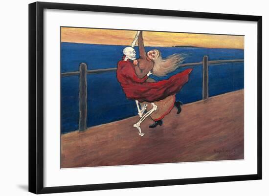 Dance of Death Par Simberg, Hugo (1873-1917), 1899 - Oil on Canvas, 26X36 - Private Collection-Hugo Simberg-Framed Giclee Print