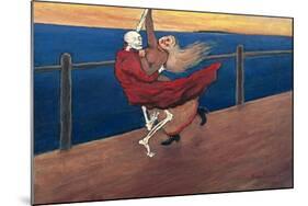 Dance of Death Par Simberg, Hugo (1873-1917), 1899 - Oil on Canvas, 26X36 - Private Collection-Hugo Simberg-Mounted Giclee Print