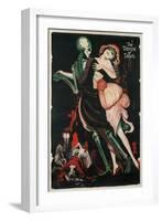 Dance of Death, Skeleton-null-Framed Giclee Print