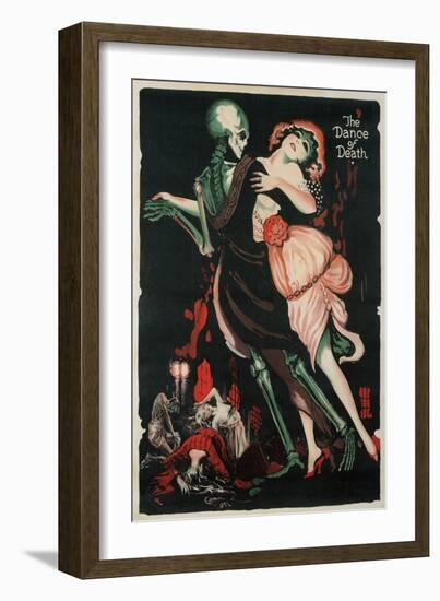 Dance of Death, Skeleton-null-Framed Premium Giclee Print