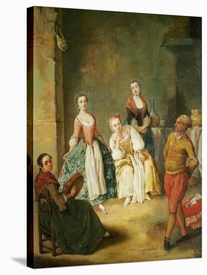 Dance of Furlana-Pietro Longhi-Stretched Canvas