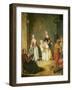 Dance of Furlana-Pietro Longhi-Framed Giclee Print