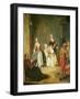 Dance of Furlana-Pietro Longhi-Framed Giclee Print