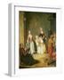 Dance of Furlana-Pietro Longhi-Framed Giclee Print